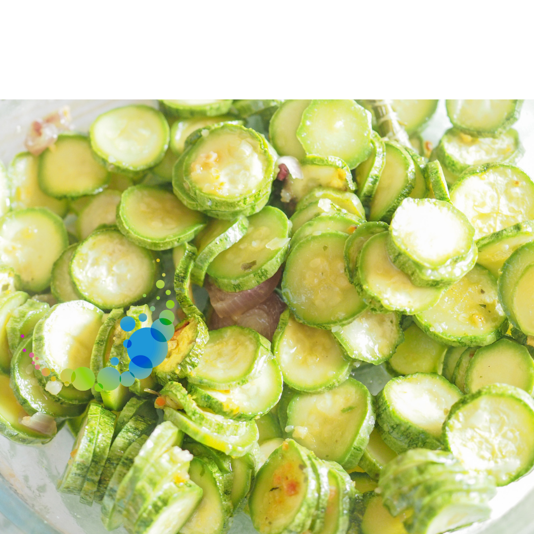 BABY ZUCCHINI WITH MINT AND VINEGAR