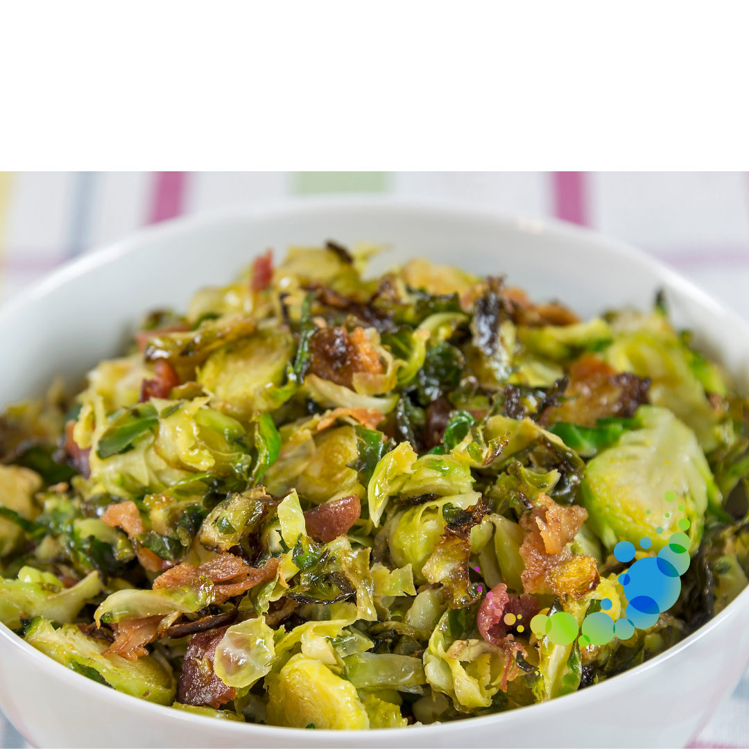 ROASTED SHAVED BRUSSEL SPROUTS